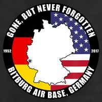 Gone But Never Forgotten Bitburg Air Base Germany Veteran Adult Drive Performance Visor