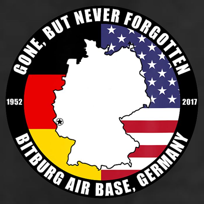 Gone But Never Forgotten Bitburg Air Base Germany Veteran Adult Drive Performance Visor