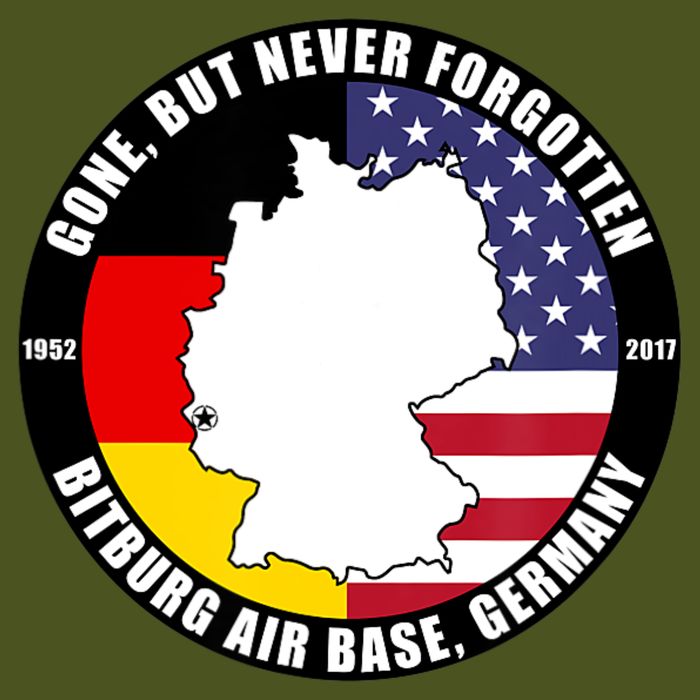 Gone But Never Forgotten Bitburg Air Base Germany Veteran Backpack