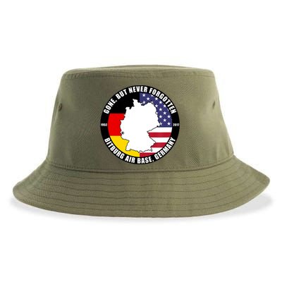 Gone But Never Forgotten Bitburg Air Base Germany Veteran Sustainable Bucket Hat
