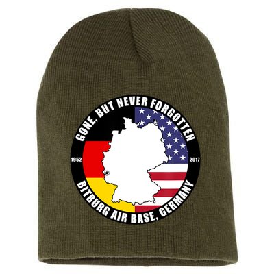 Gone But Never Forgotten Bitburg Air Base Germany Veteran Short Acrylic Beanie