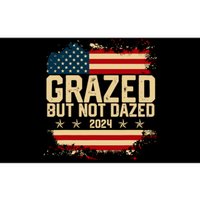 Grazed But Not Dazed 2024 Election Supporter Bumper Sticker