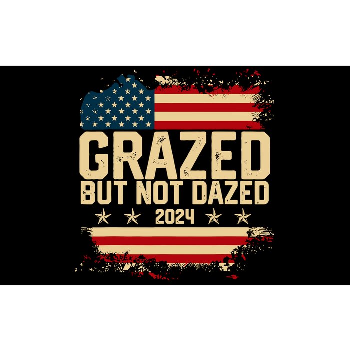 Grazed But Not Dazed 2024 Election Supporter Bumper Sticker