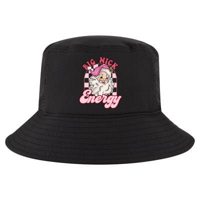 Groovy Big Nick Santa Energy Pink Funny Christmas Pink Gift Cool Comfort Performance Bucket Hat