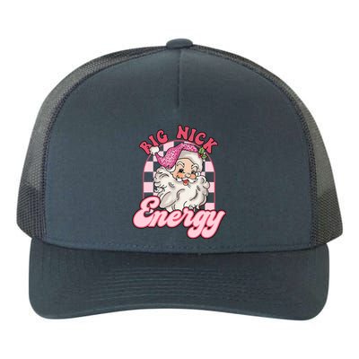 Groovy Big Nick Santa Energy Pink Funny Christmas Pink Gift Yupoong Adult 5-Panel Trucker Hat