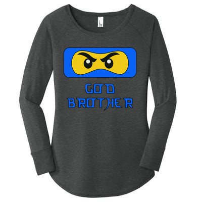 God Brother Ninja Face Family Women's Perfect Tri Tunic Long Sleeve Shirt