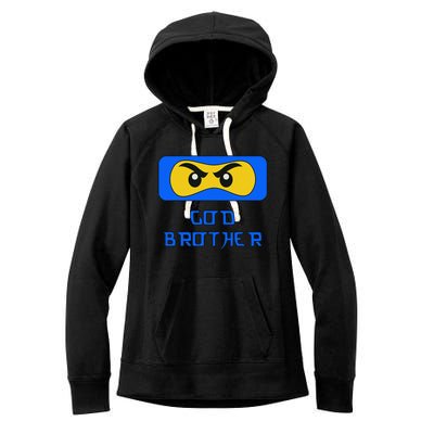 God Brother Ninja Face Family Women's Fleece Hoodie