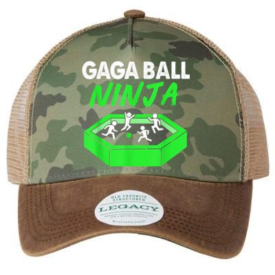 Gaga Ball Ninja Dodgeball Legacy Tie Dye Trucker Hat