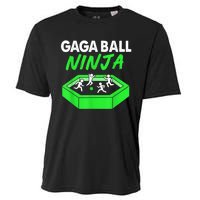 Gaga Ball Ninja Dodgeball Cooling Performance Crew T-Shirt