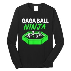 Gaga Ball Ninja Dodgeball Long Sleeve Shirt