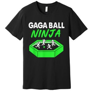 Gaga Ball Ninja Dodgeball Premium T-Shirt