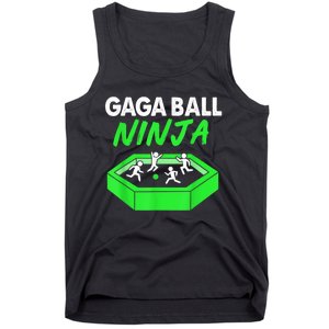 Gaga Ball Ninja Dodgeball Tank Top