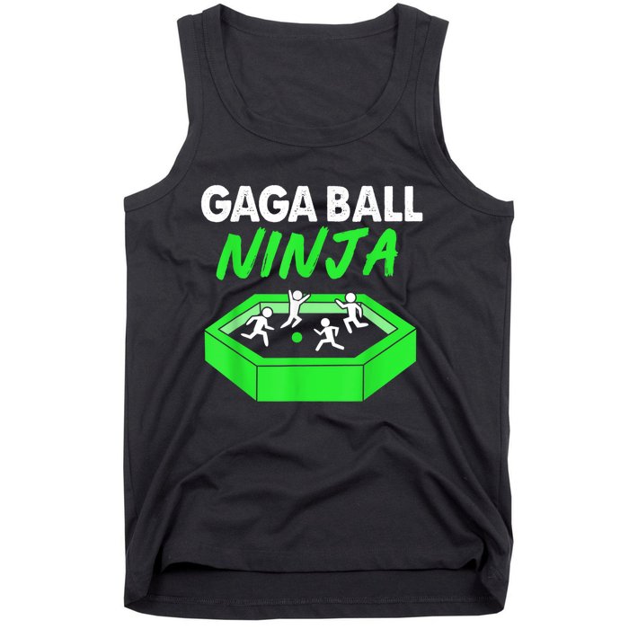 Gaga Ball Ninja Dodgeball Tank Top