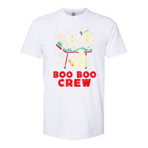 Ghost Boo Nurse Crew Witch Skeleton Halloween Spooky Season Gift Softstyle CVC T-Shirt