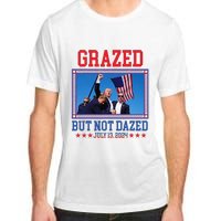 Grazed But Not Dazed Trump Shot Adult ChromaSoft Performance T-Shirt