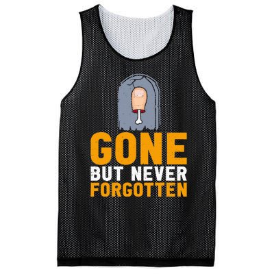 Gone But Never Forgotten Toe Amputation Mesh Reversible Basketball Jersey Tank