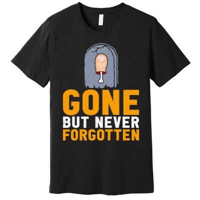 Gone But Never Forgotten Toe Amputation Premium T-Shirt