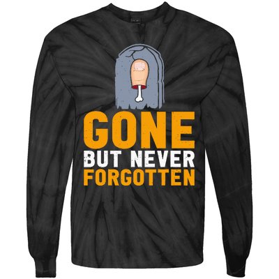 Gone But Never Forgotten Toe Amputation Tie-Dye Long Sleeve Shirt