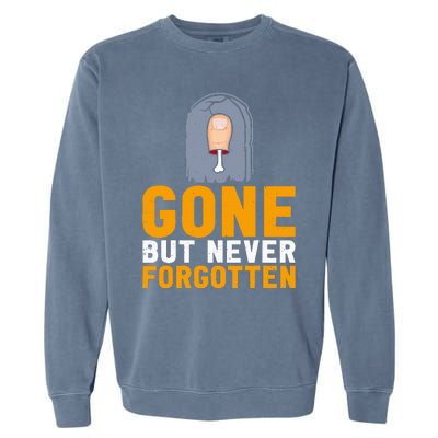 Gone But Never Forgotten Toe Amputation Garment-Dyed Sweatshirt