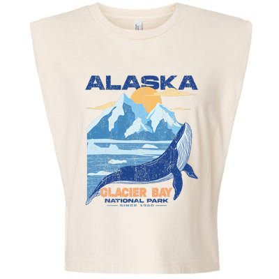 Glacier Bay National Park Sine 1980 Alaska Garment-Dyed Women's Muscle Tee