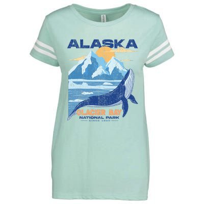 Glacier Bay National Park Sine 1980 Alaska Enza Ladies Jersey Football T-Shirt