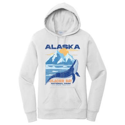 Glacier Bay National Park Sine 1980 Alaska Women's Pullover Hoodie