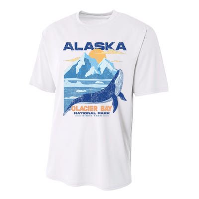 Glacier Bay National Park Sine 1980 Alaska Performance Sprint T-Shirt