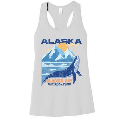 Glacier Bay National Park Sine 1980 Alaska Women's Racerback Tank