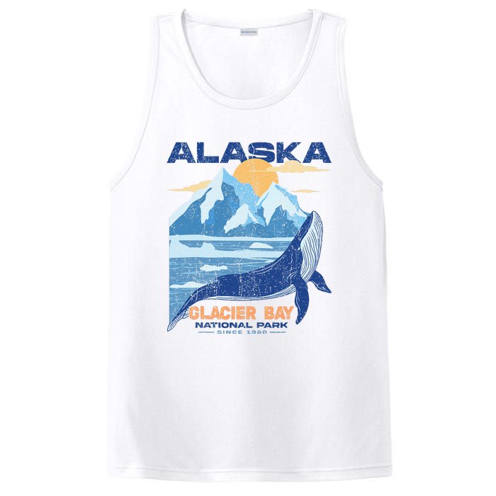 Glacier Bay National Park Sine 1980 Alaska PosiCharge Competitor Tank