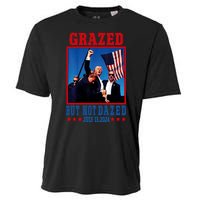 Grazed But Not Dazed 2024 Trump Cooling Performance Crew T-Shirt