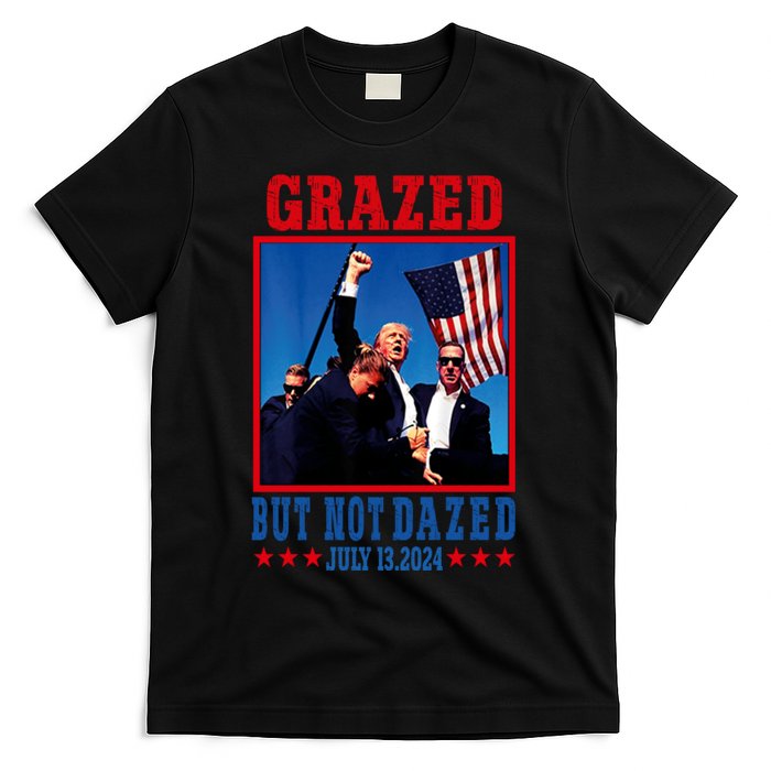 Grazed But Not Dazed 2024 Trump T-Shirt