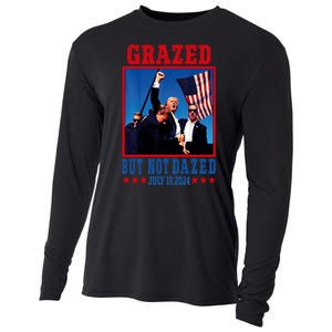 Grazed But Not Dazed 2024 Trump Cooling Performance Long Sleeve Crew