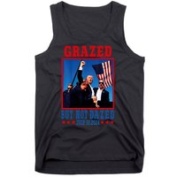 Grazed But Not Dazed 2024 Trump Tank Top