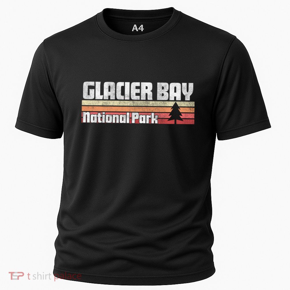 Glacier Bay National Park Retro Style Vintage 70s 80s 90s Gift Performance Shirt