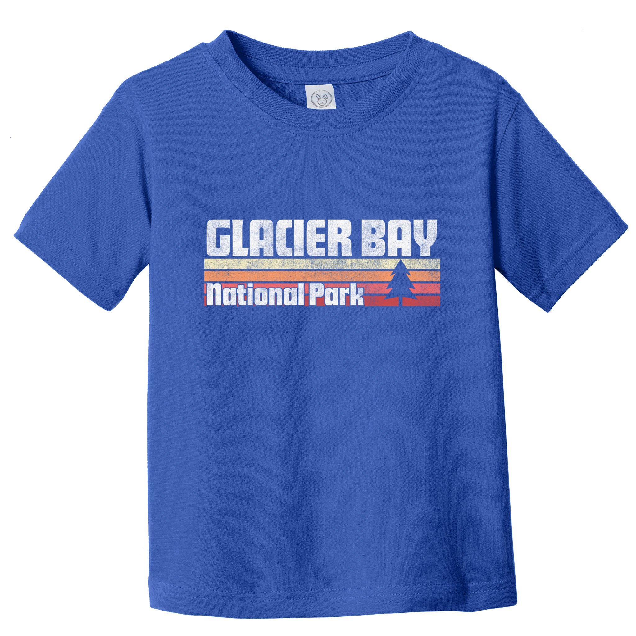 Glacier Bay National Park Retro Style Vintage 70s 80s 90s Gift Toddler T-Shirt