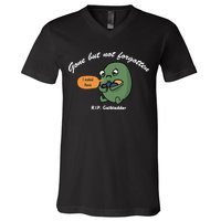 Gone But Not Forgotten RIP Gallbladder V-Neck T-Shirt