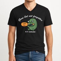 Gone But Not Forgotten RIP Gallbladder V-Neck T-Shirt