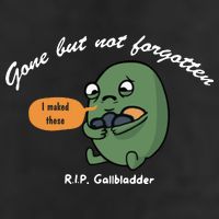 Gone But Not Forgotten RIP Gallbladder 15oz Campfire Ceramic Mug