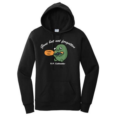 Gone But Not Forgotten RIP Gallbladder Women's Pullover Hoodie