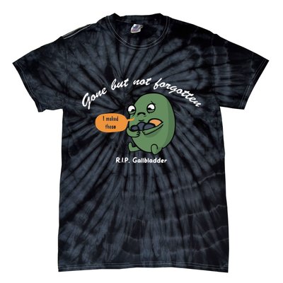 Gone But Not Forgotten RIP Gallbladder Tie-Dye T-Shirt