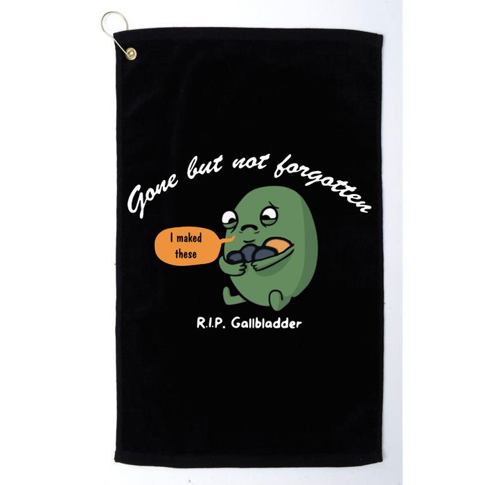 Gone But Not Forgotten RIP Gallbladder Golf Towel