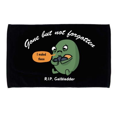 Gone But Not Forgotten RIP Gallbladder Microfiber Hand Towel