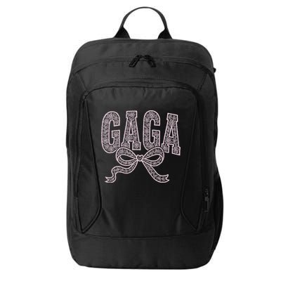 Grandma Blessed Nana Gigi Lace Coquette Mothers Day Gaga City Backpack