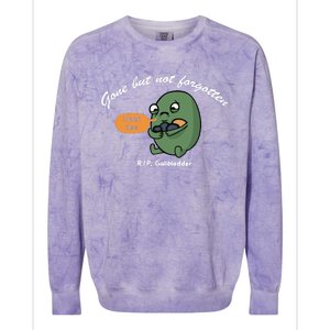 Gone But Not Forgotten RIP Gallbladder Colorblast Crewneck Sweatshirt