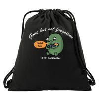 Gone But Not Forgotten RIP Gallbladder Drawstring Bag