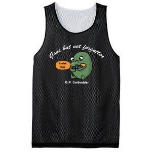 Gone But Not Forgotten RIP Gallbladder Mesh Reversible Basketball Jersey Tank