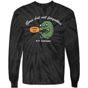 Gone But Not Forgotten RIP Gallbladder Tie-Dye Long Sleeve Shirt