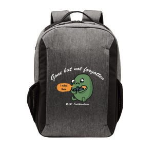 Gone But Not Forgotten RIP Gallbladder Vector Backpack