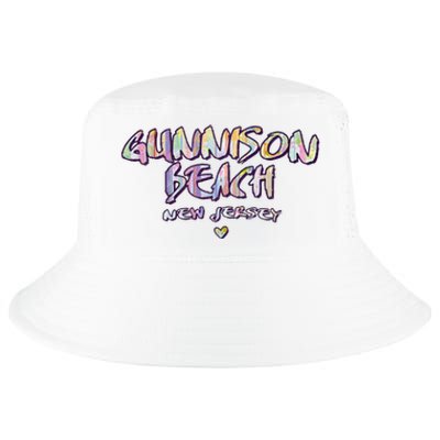 Gunnison Beach New Jersey Gunnison Beach Nj Watercolor Cool Comfort Performance Bucket Hat