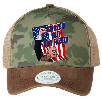 Grazed But Not Fazed! Legacy Tie Dye Trucker Hat